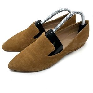 ABLE Lizbeth Camel Suede Loafers Sz 9